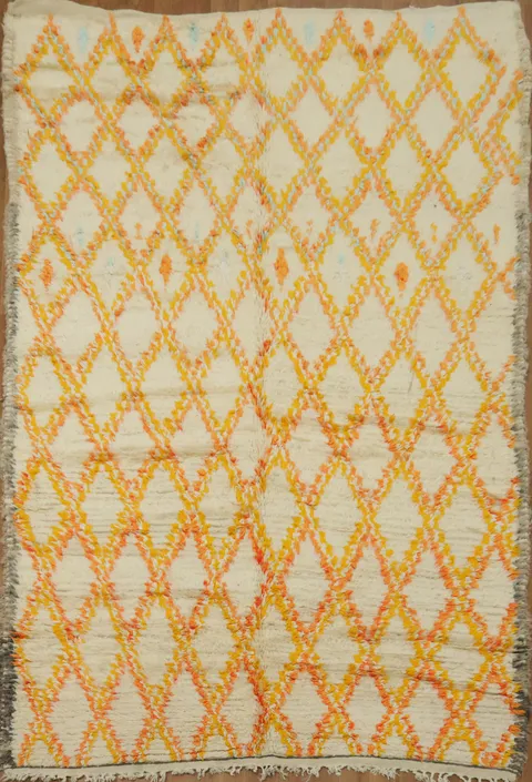 All-Over Moroccan Oriental Area Rug 5x7