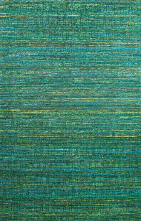 Ocean Breeze: Textured Teal Rug for Modern Spaces