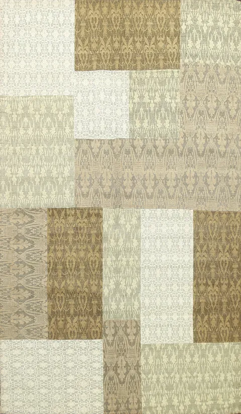Timeless Patchwork Rug with Subtle Tones for Cozy Spaces