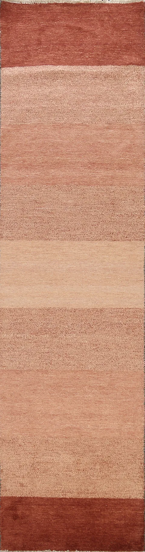 Modern Gabbeh Kashkoli Oriental Runner Rug 2x10
