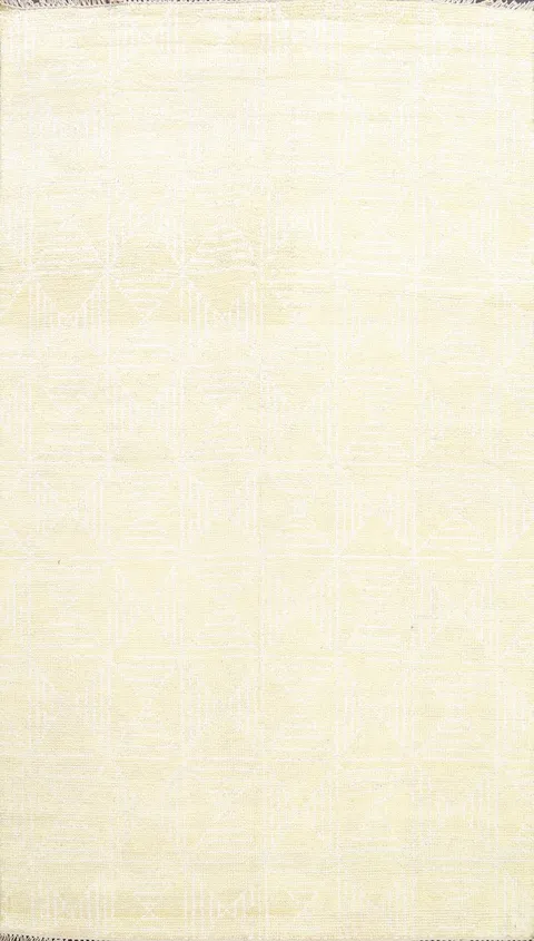 Geometric Modern Oriental Area Rug 6x8