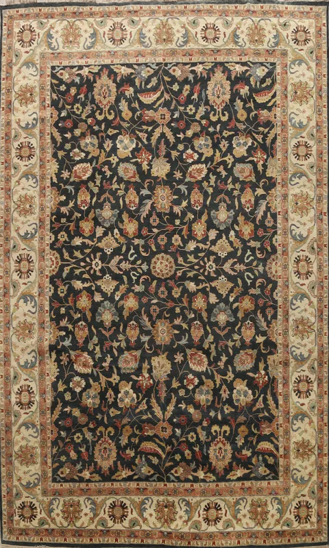 All-Over Floral Agra Oriental Area Rug 10x14