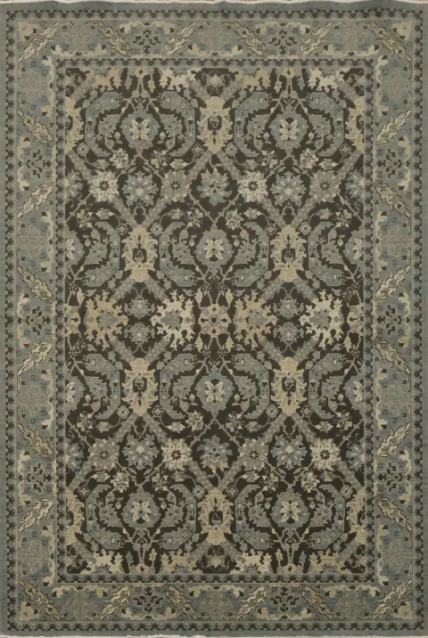 Geometric Ziegler Turkish Area Rug 7x10