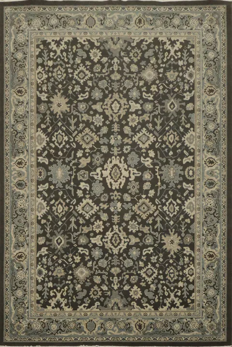 Geometric Ziegler Turkish Area Rug 7x10