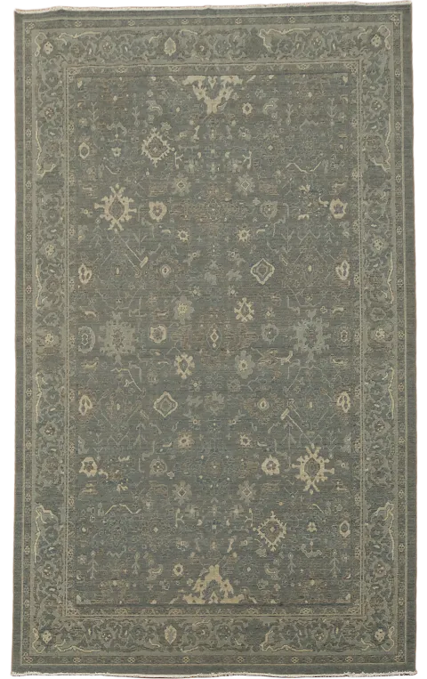 Geometric Ziegler Turkish Area Rug 7x10