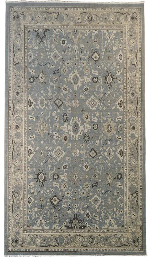 Geometric Ziegler Turkish Area Rug 7x10