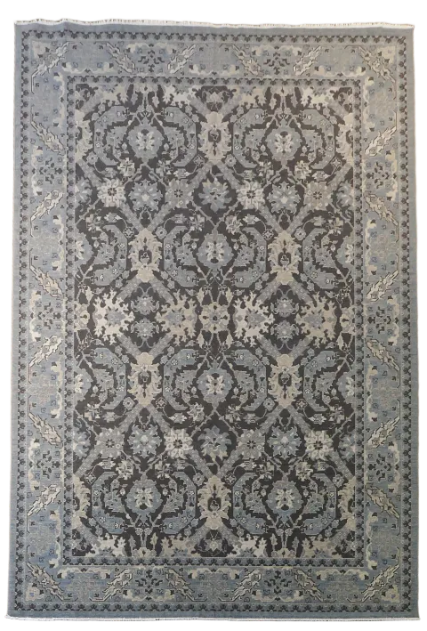Geometric Ziegler Turkish Area Rug 7x10
