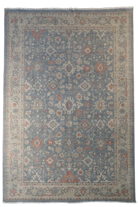 Geometric Ziegler Turkish Area Rug 7x10