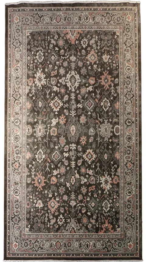 Geometric Ziegler Turkish Area Rug 7x10