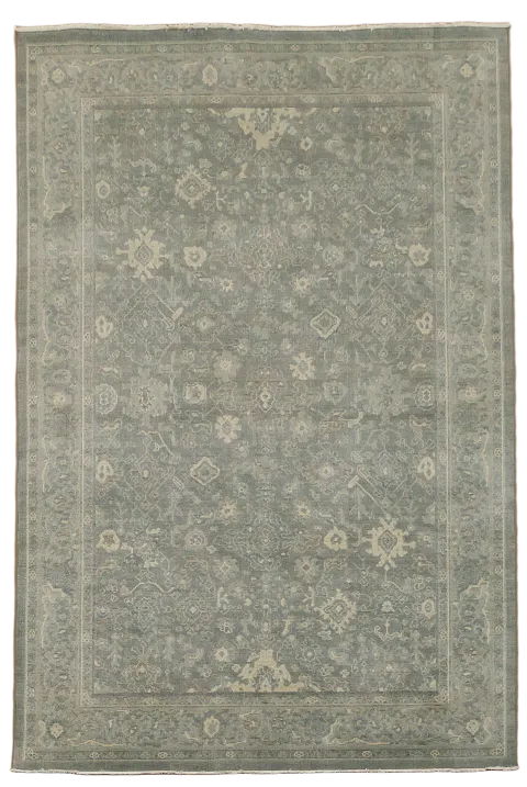 Geometric Ziegler Turkish Area Rug 7x10