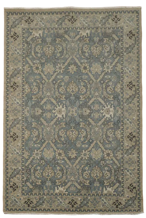 Geometric Ziegler Turkish Area Rug 7x10