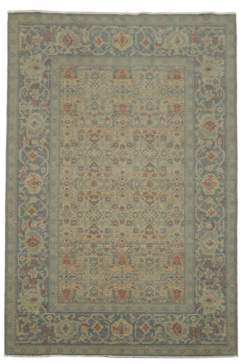 Geometric Ziegler Turkish Area Rug 7x10