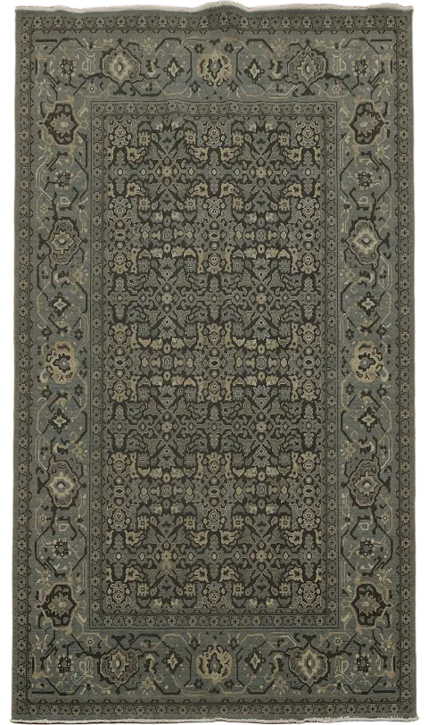 Geometric  Ziegler Turkish Area Rug 7x10