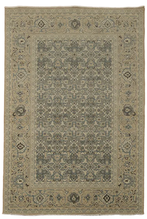Geometric Ziegler Turkish Area Rug 7x10