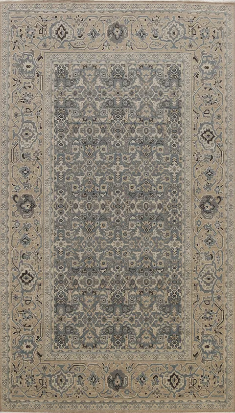 All-Over Ziegler Oushak Turkish Wool Area Rug 7x10