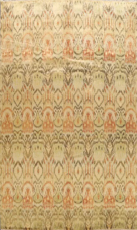 All-Over IKats Oriental Area Rug 9x12