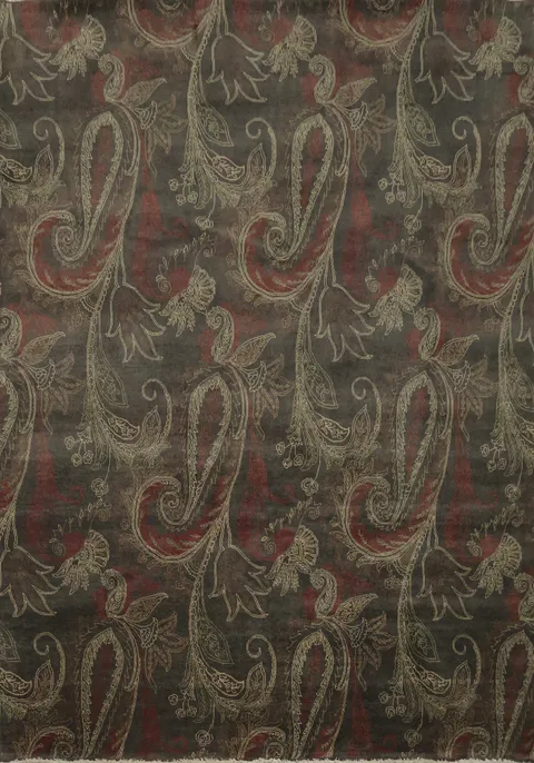 Traditional Paisley Rug Perfect for Adding Elegance to Any Room 8x10