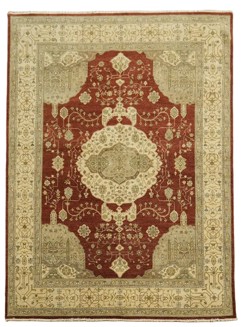 Geometric Peshawar Oriental Area Rug 9x12