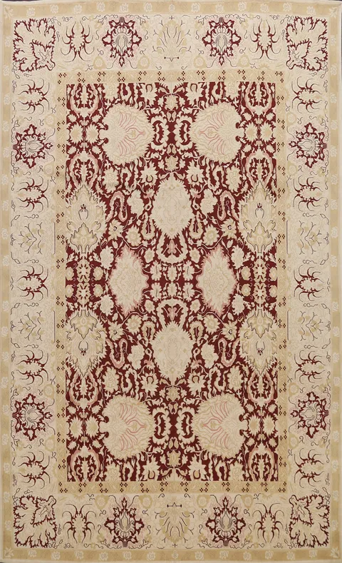 Vegetable Dye Peshawar Oriental Area Rug 9x12