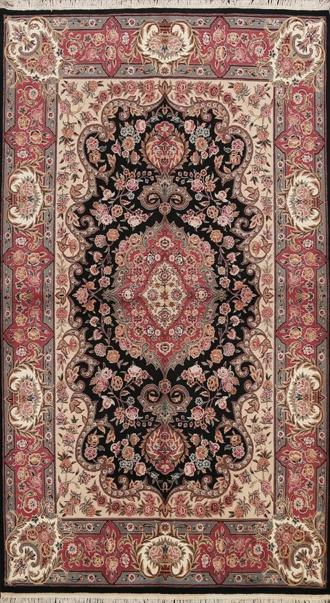 Vegetable Dye Floral Chinese Aubusson Oriental Area Rug 6x9