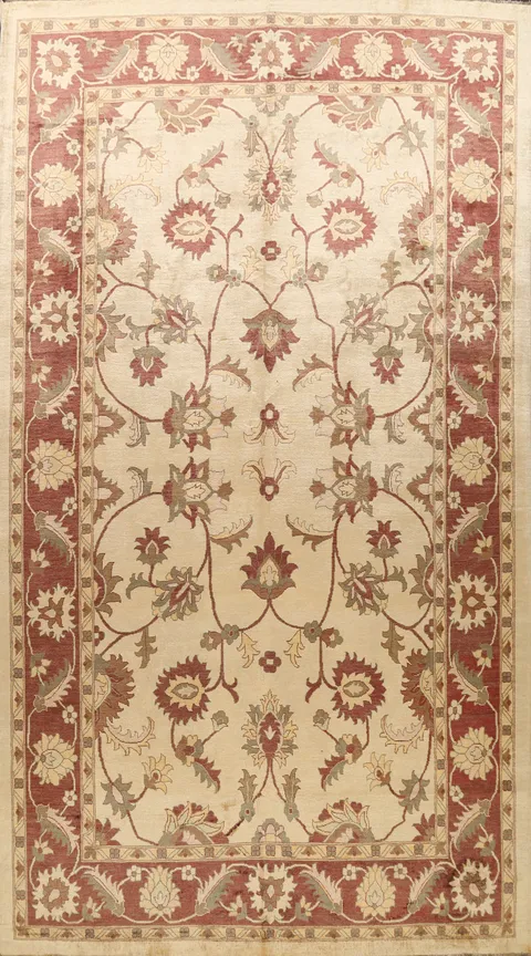 Floral Peshawar Oriental Area Rug 9x13
