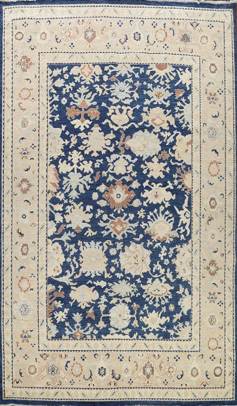 100% Vegetable Dye Sultanabad Oriental Area Rug 9x12