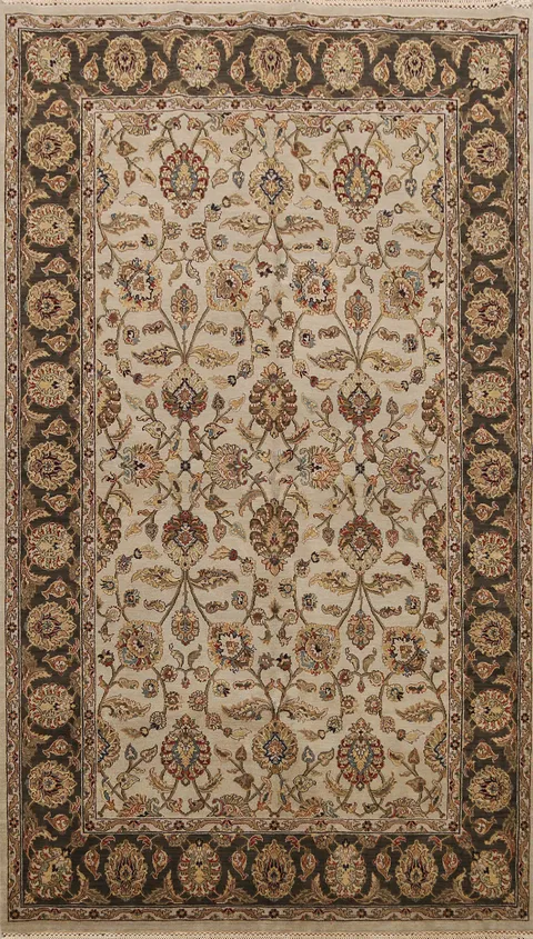 All-Over Floral Agra Oriental Area Rug 6x9