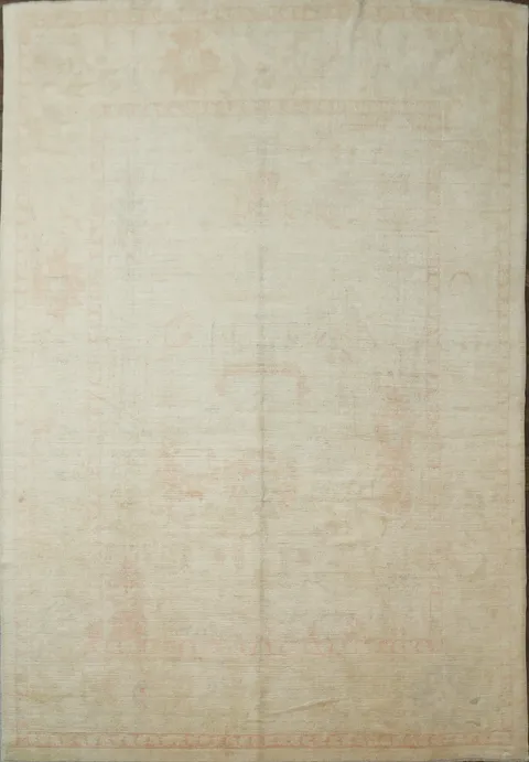 100% Vegetable Dye Oushak Oriental Area Rug 9x12
