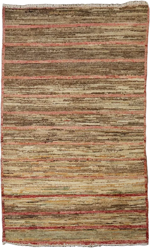 Modern Gabbeh Kashkoli Oriental Area Rug 3x5