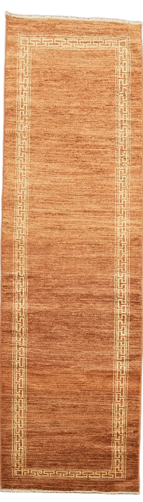 Bordered Gabbeh Kashkoli Oriental Runner Rug 3x9