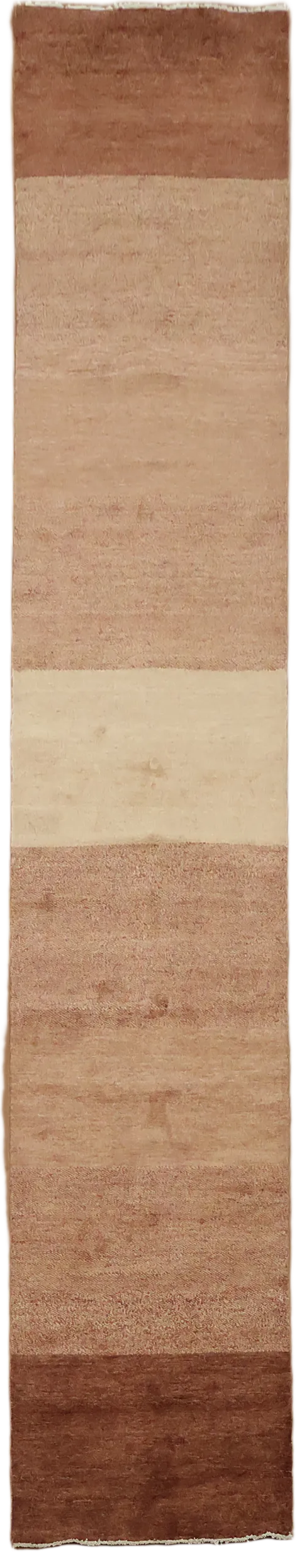 Textured Runner Rug in Warm Earth Tones for Your Home 3x12