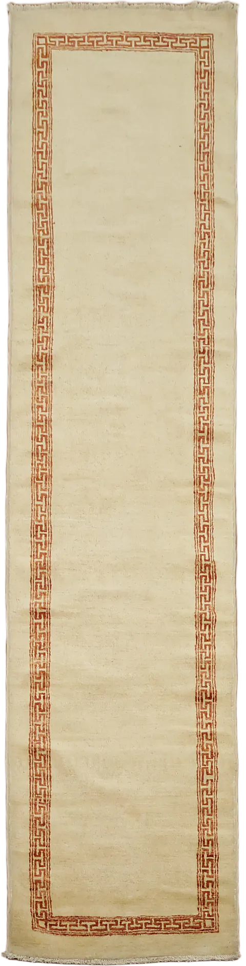 Contemporary Gabbeh Kashkoli Oriental Runner Rug 3x10