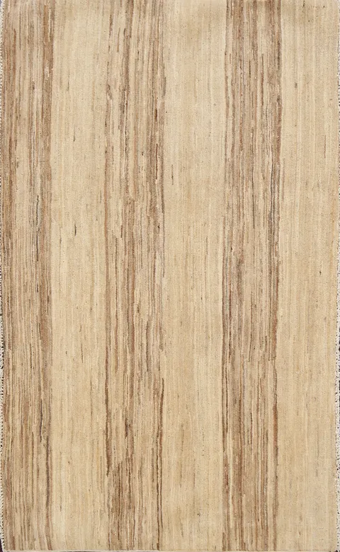 Contemporary Gabbeh Kashkoli Oriental Area Rug 3x5