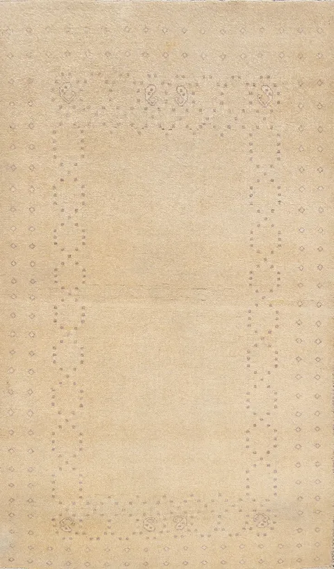 Contemporary Gabbeh Kashkoli Oriental Area Rug 3x5