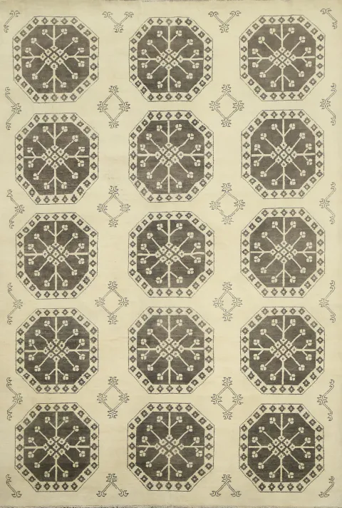 100% Vegetable Dye Super Kazak Oriental Area Rug 6x9