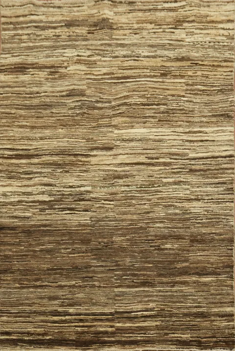 Abstract Contemporary Gabbeh Kashkoli Oriental Area Rug 4x6
