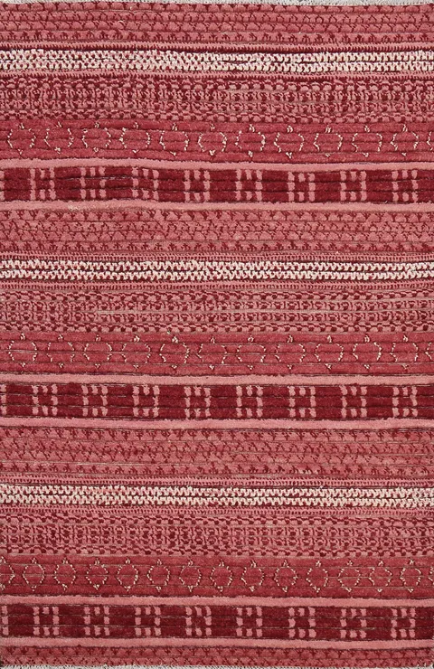 Contemporary Gabbeh Kashkoli Oriental Area Rug 3x5