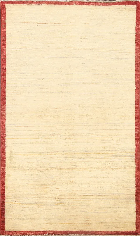 Contemporary Gabbeh Kashkoli Oriental Area Rug 3x4