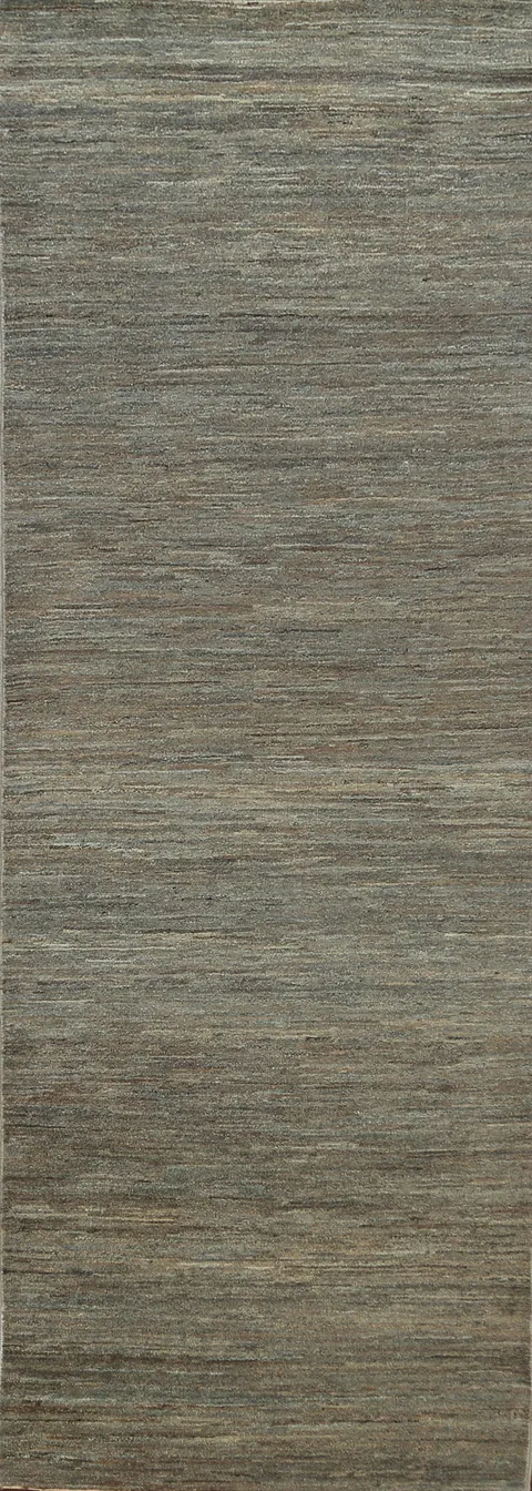 Abstract Contemporary Gabbeh Kashkoli Oriental Runner Rug 3x10