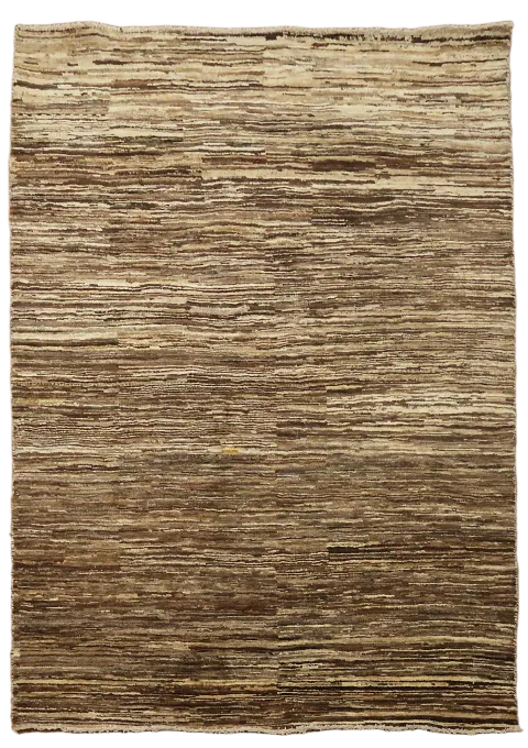 Abstract Contemporary Gabbeh Kashkoli Oriental Area Rug 4x6