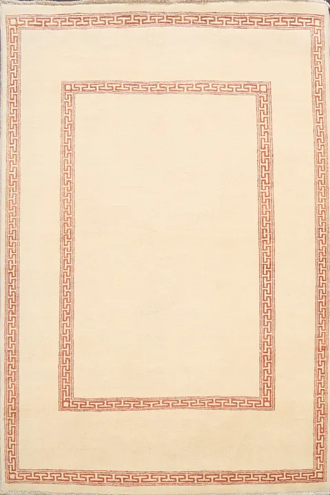 Contemporary Gabbeh Kashkoli Oriental Area Rug 5x7
