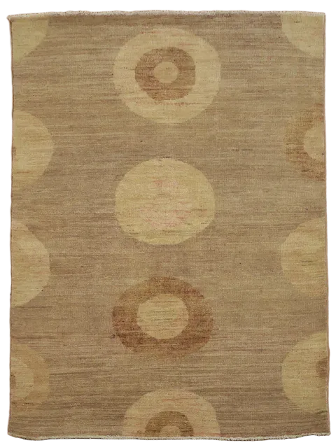 Contemporary Gabbeh Kashkoli Oriental Area Rug 4x6