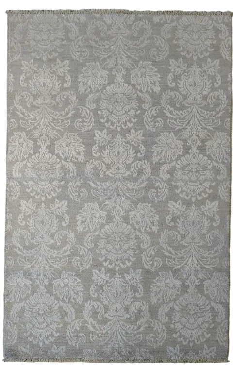 All-Over Abstract Oriental Area Rug 4x6
