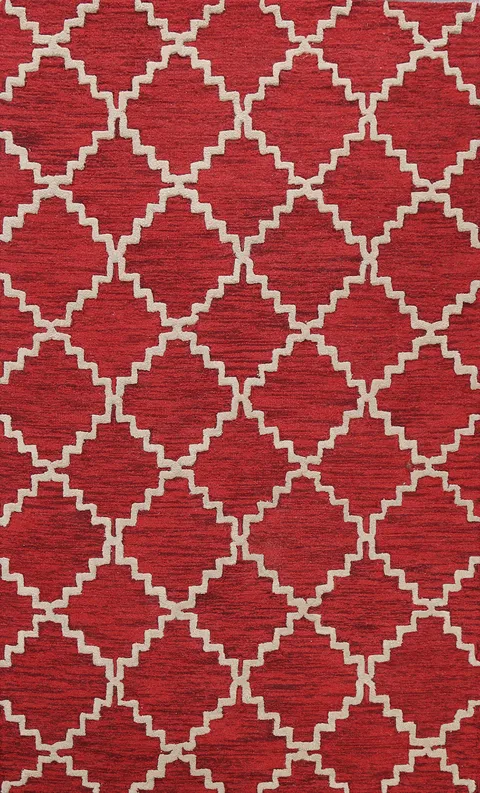 Trellis Area Rug 5x8