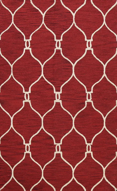 Trellis Area Rug 5x8