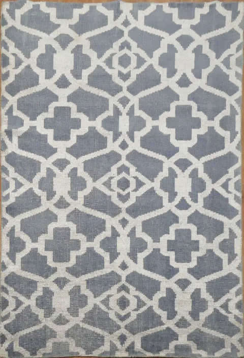 All-Over Abstract Oriental Area Rug 4x7