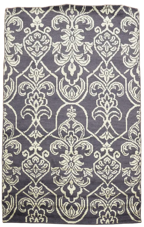 All-Over Abstract Oriental Area Rug 5x8
