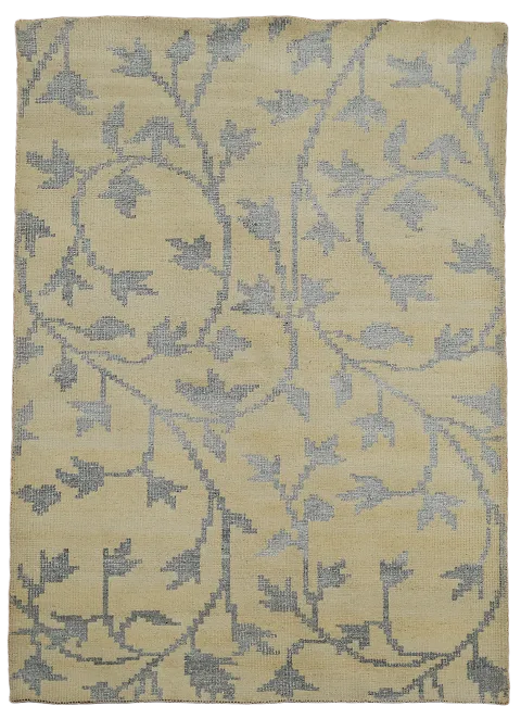 All-Over Floral Abstract Oriental Area Rug 5x6