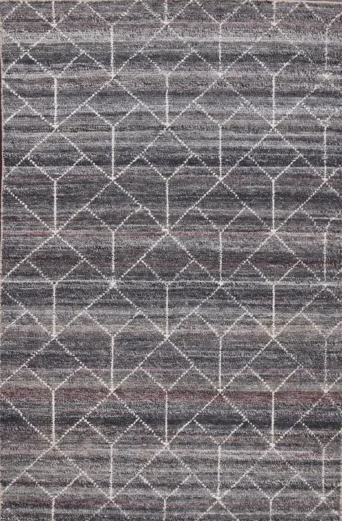 Contemporary Abstract Oriental Area Rug 4x6