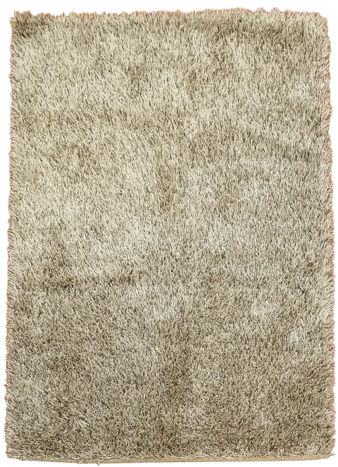 Soft and plush Modern Beige Shag rug perfect for any room decor 5'x7'